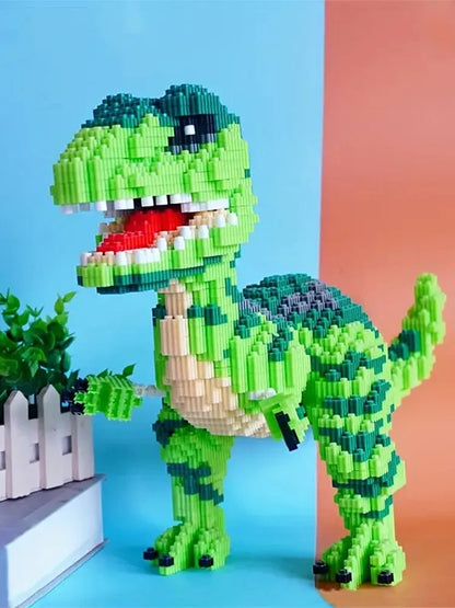 4000 Dinosaur and Animal Building Blocks Set - Educational