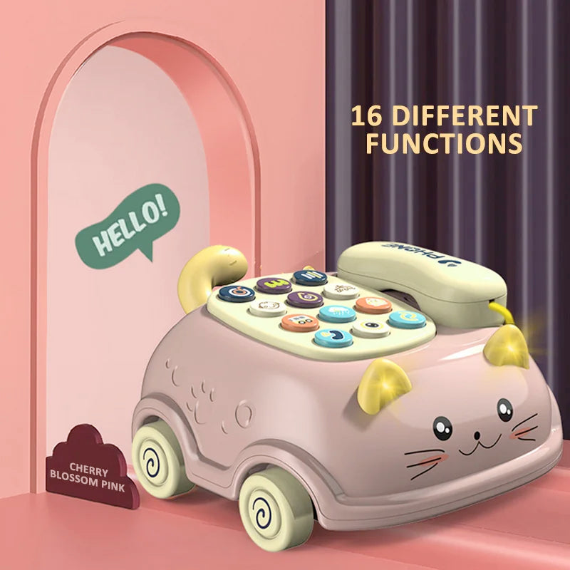 Montessori Musical Baby Phone Learning Toy