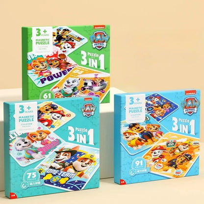 Paw Patrol Magnetic Puzzle Educational Kids Toy