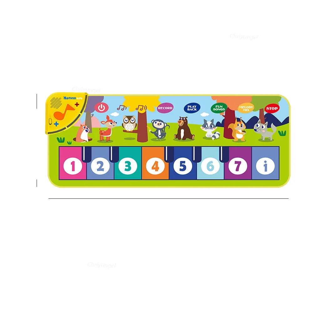 Piano Mat for Kids Kids Toddlers Floor Keyboard Dance Mat