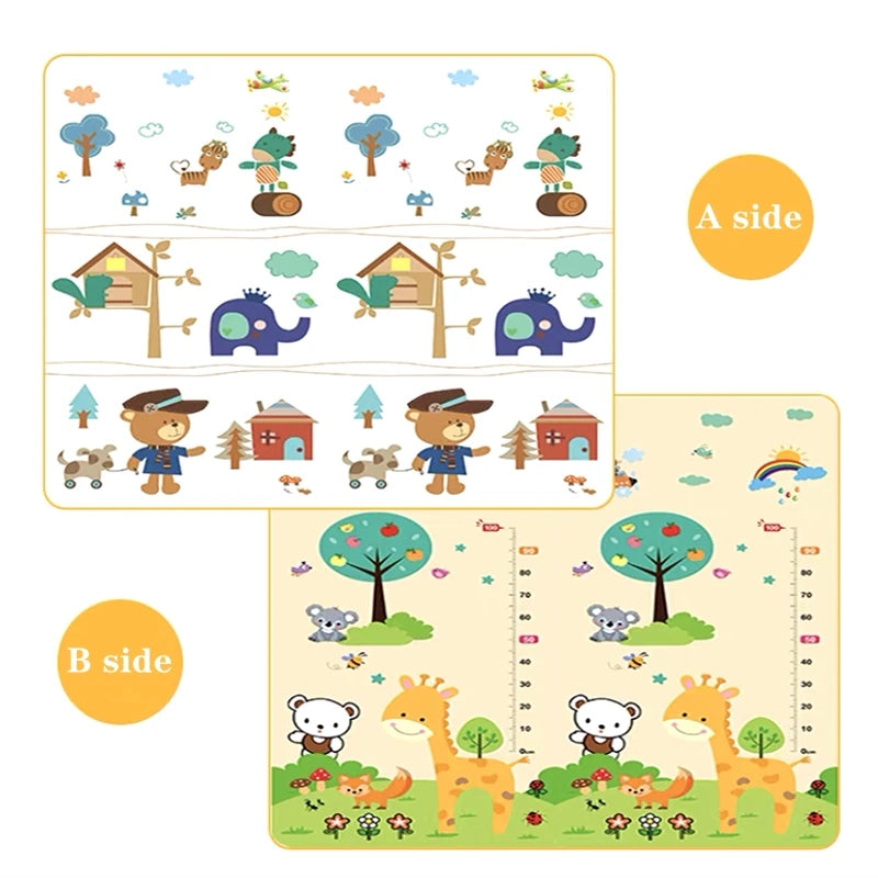 Foldable Baby Crawling Play Mat Thick Safety Rug