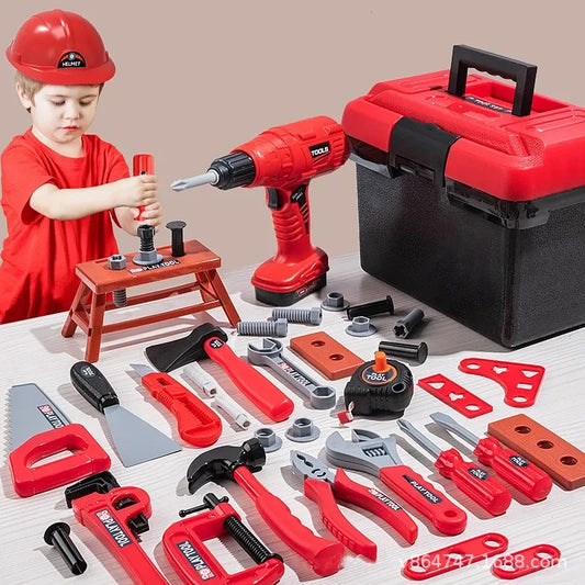Kids Repair Tool Set Drill Pretend Play Toy