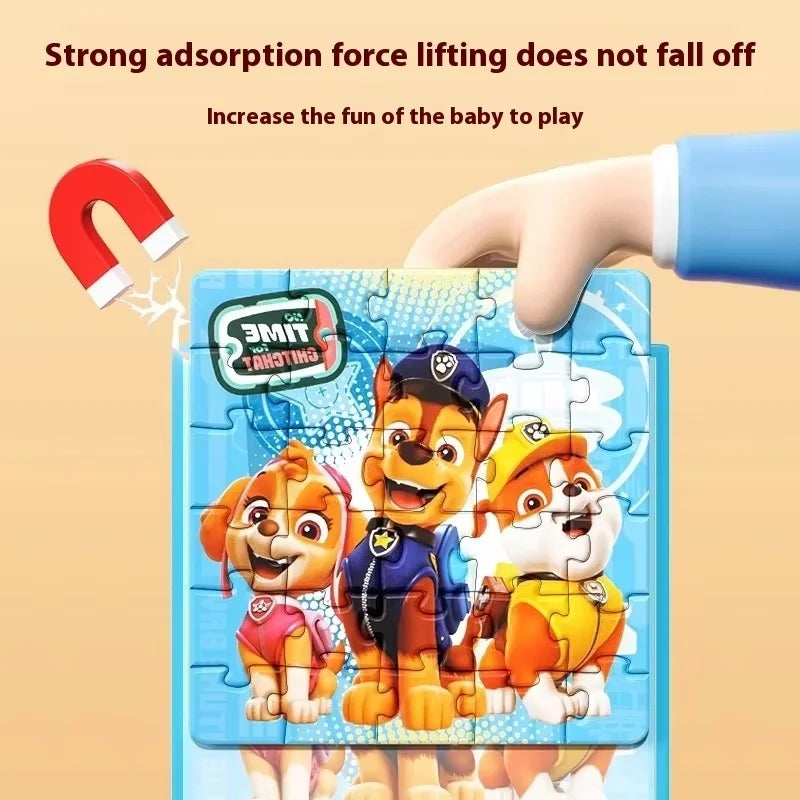 Paw Patrol Magnetic Puzzle Educational Kids Toy