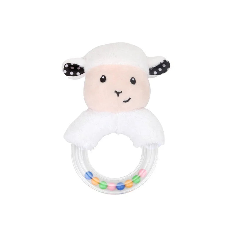 Baby Hanging Plush Rattle Sensory Stroller Toy