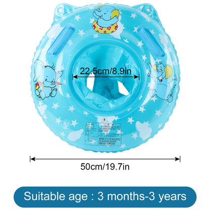 Baby Inflatable Swim Ring with Sunshade Float