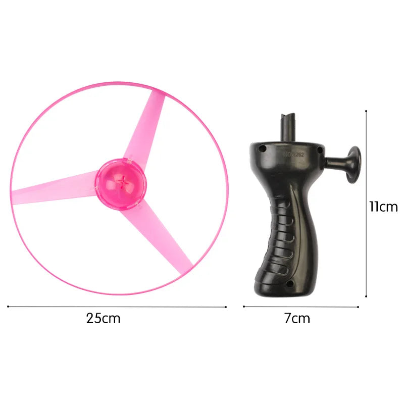 LED Flying Disc UFO Spinner Outdoor Toy
