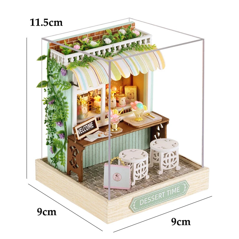 Kitten Mini Doll House 3D Puzzle Building Kit