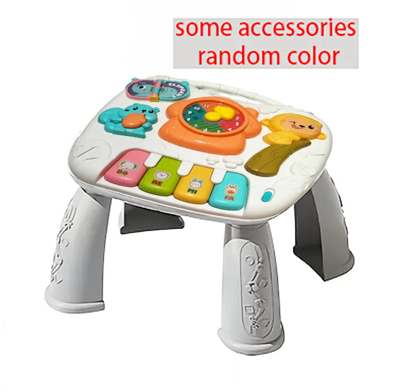 Baby Musical Activity Table Learning Toy with Lights Sounds