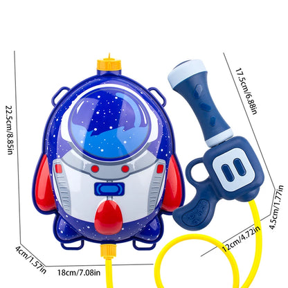 Children's water gun splashing toys Backpack water gun