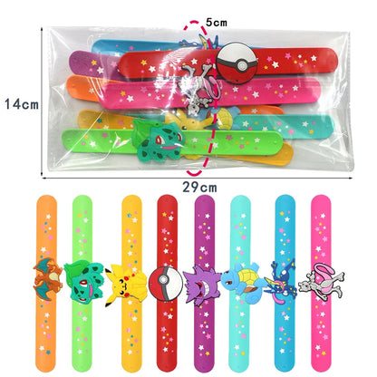 Pokémon Slap Bracelet Pikachu Kids Wristband Toy