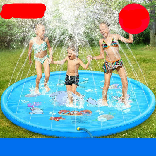 Children Play Spray Mat 100/170cm Beach Inflatable Water