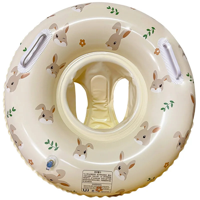 Baby Inflatable Swim Ring with Sunshade Float