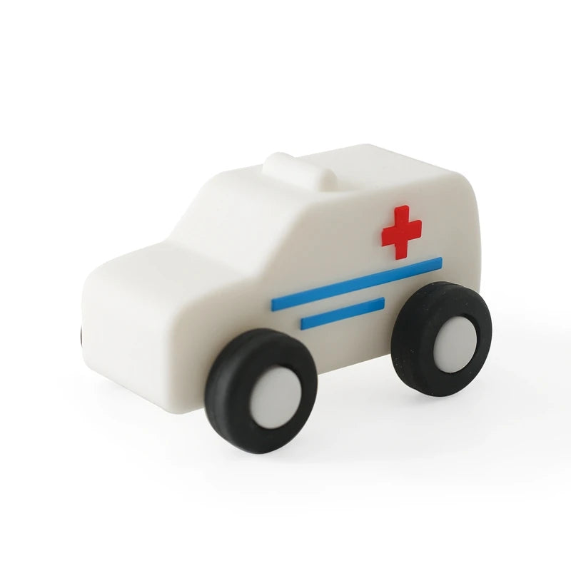 Montessori Silicone Baby Car Teether Educational Toy