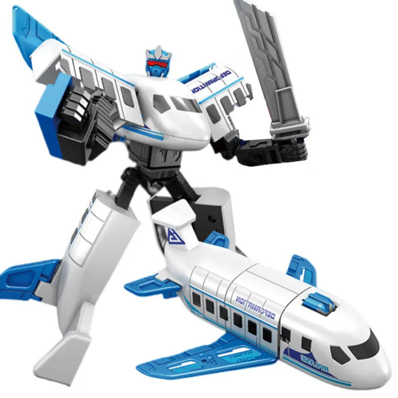 6699 New 20CM Transformation Toy Anime Robot Car Action