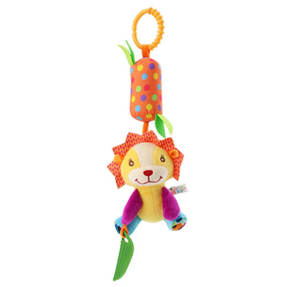 Baby Hanging Plush Rattle Sensory Stroller Toy