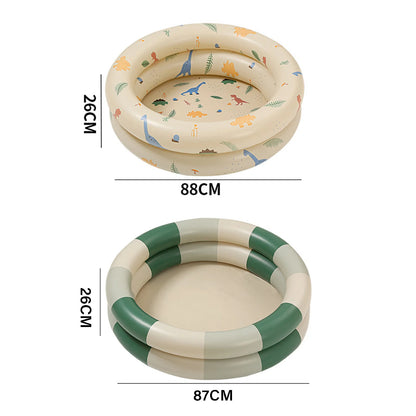 Inflatable Pool Baby Retro Blow Up Swimming Pool Family