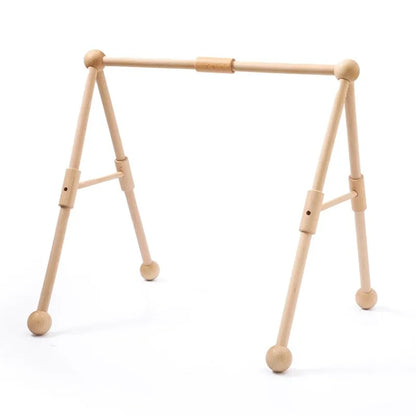 Baby Wooden Rocket Montessori Activity Gym for Newborns