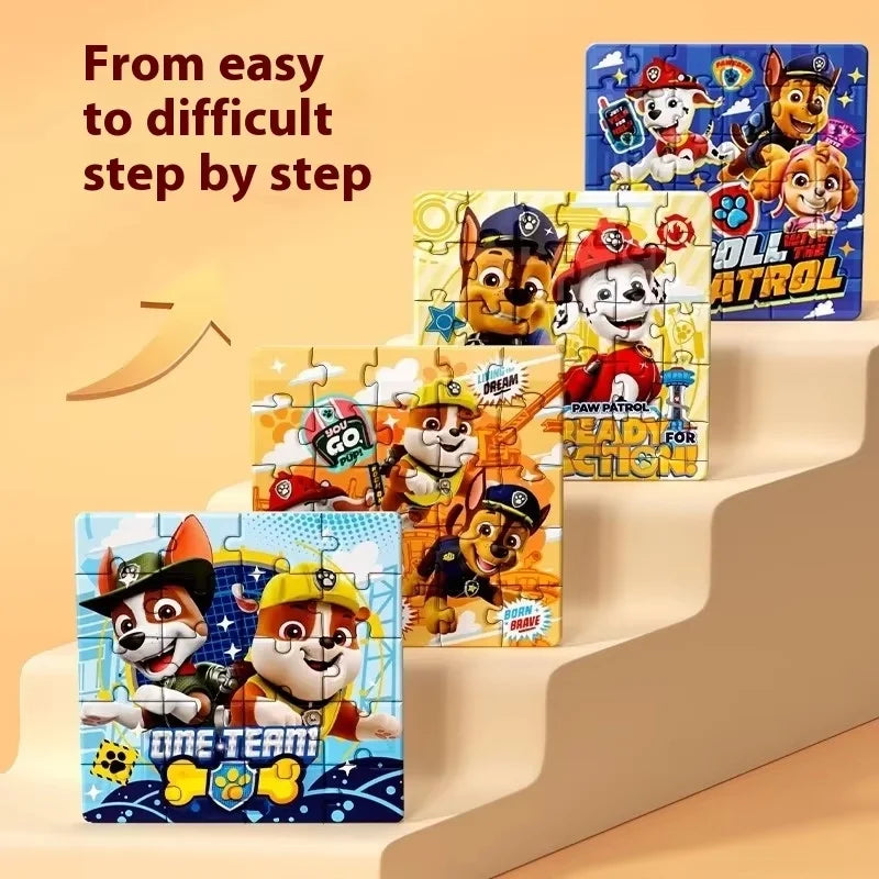 Paw Patrol Magnetic Puzzle Educational Kids Toy
