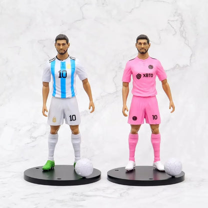 Football Star Action Figures Ronaldo Messi Mbappe Toy