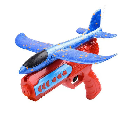 Children's outdoor Ejection Aircraft Toys Foam Aircraft oy gun