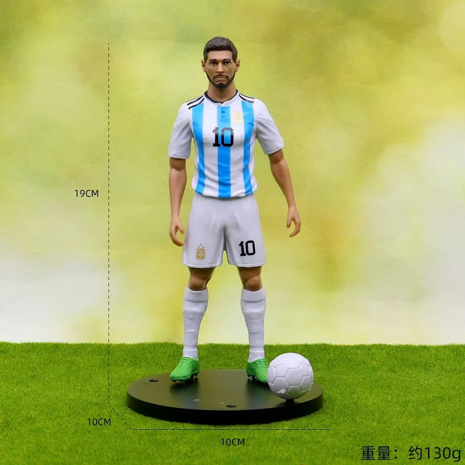 Football Star Action Figures Ronaldo Messi Mbappe Toy