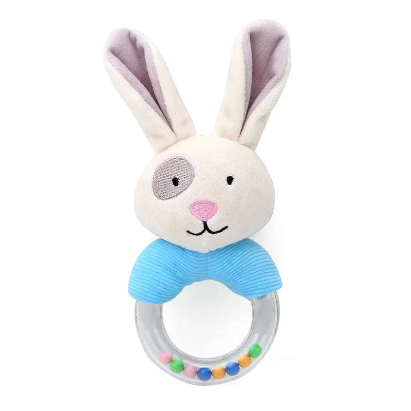 Baby Hanging Plush Rattle Sensory Stroller Toy