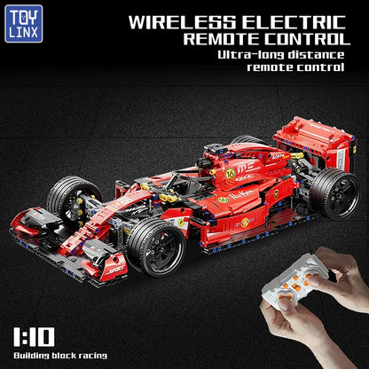 RC Race Car Building Blocks Collectible Toy Set