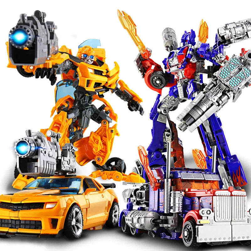 6699 New 20CM Transformation Toy Anime Robot Car Action