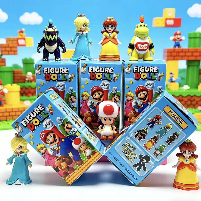 Super Mario Blind Box Princess Figure Toy Gift