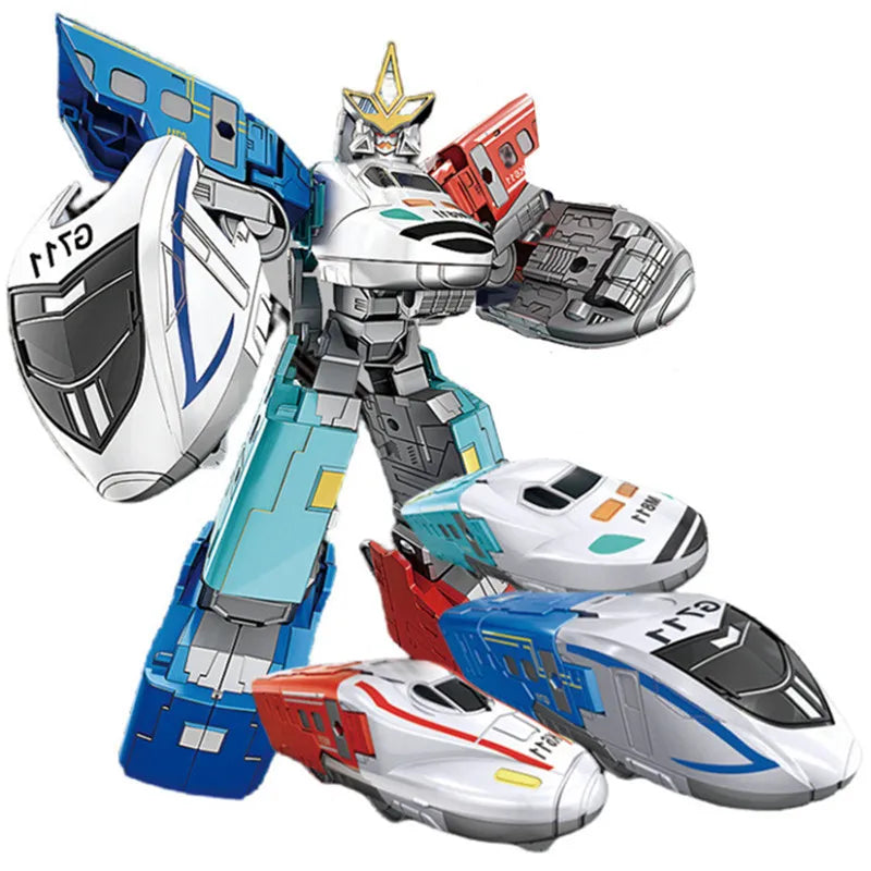 6699 New 20CM Transformation Toy Anime Robot Car Action