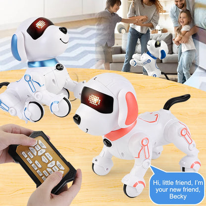 RC Robot Dog Interactive Smart Walking Dancing Toy
