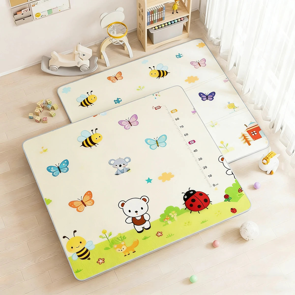 Foldable Baby Crawling Play Mat Thick Safety Rug