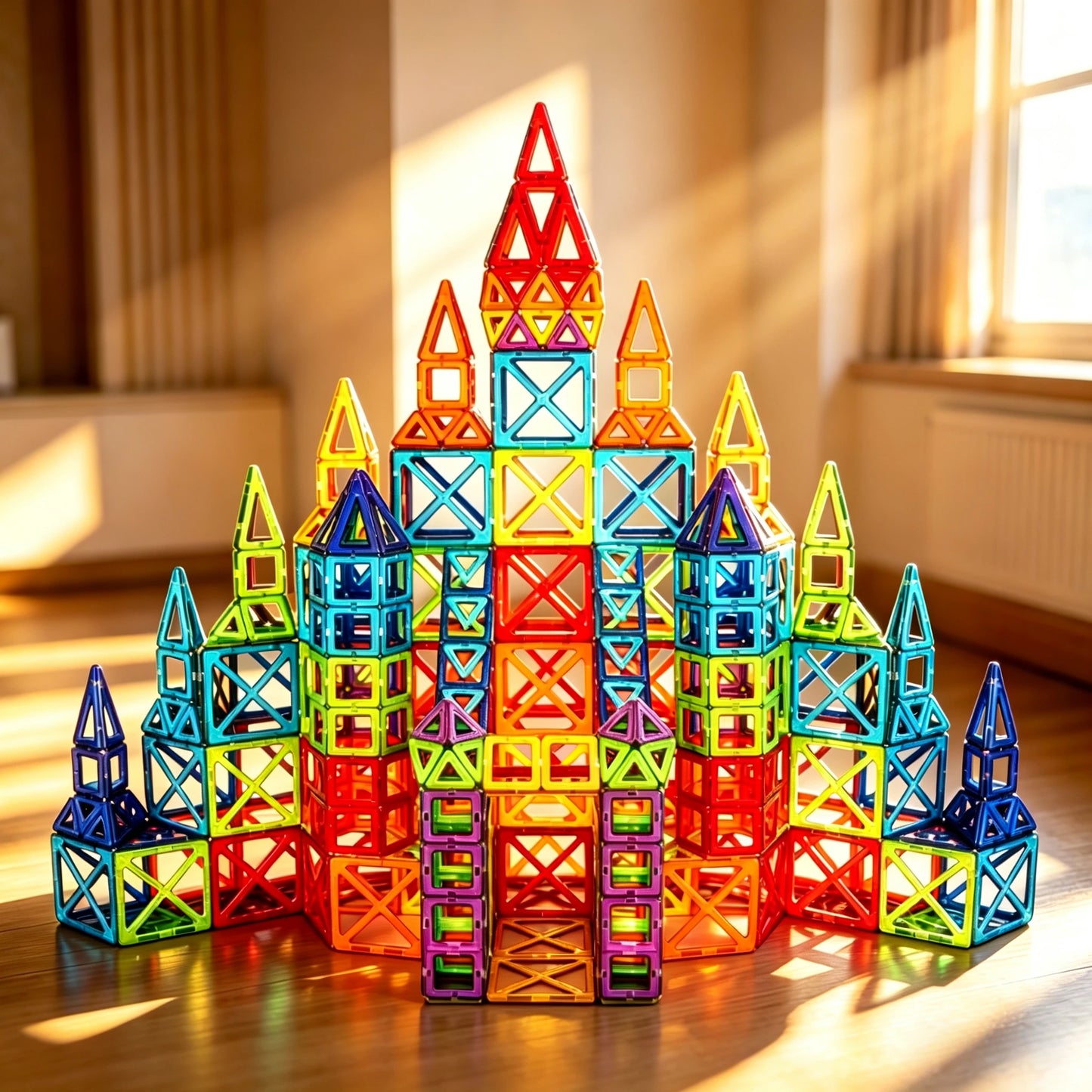 Magnetic Building Blocks DIY Magnets Construction Set Big