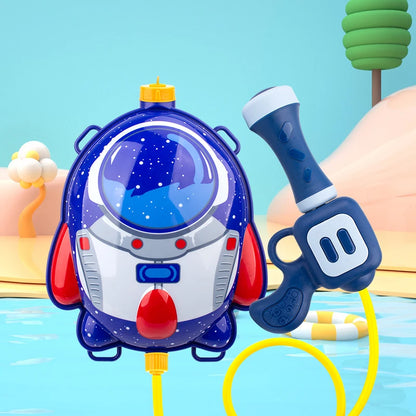 Children's water gun splashing toys Backpack water gun