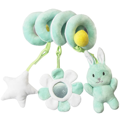 Baby Plush Hanging Rattle Sensory Stroller Toy