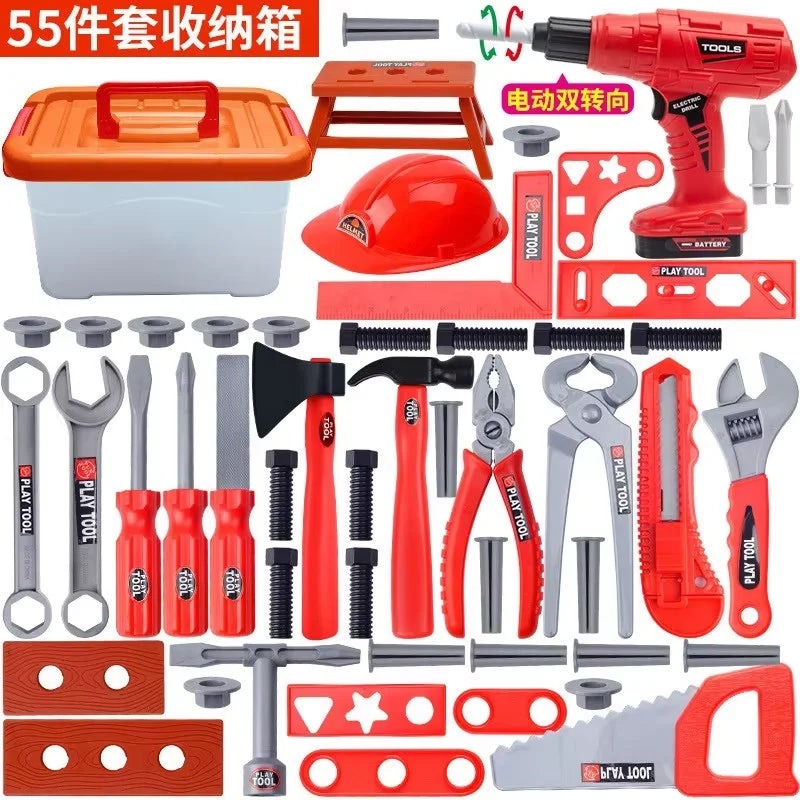 Kids Repair Tool Set Drill Pretend Play Toy