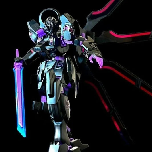 Schwarzette Neon Purple MDX-0003 HG 1/144 Assemble