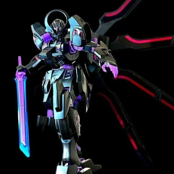 Schwarzette Neon Purple MDX-0003 HG 1/144 Assemble