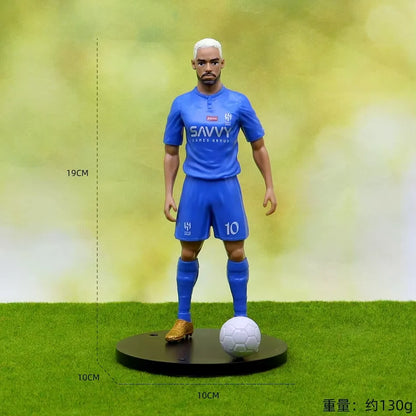 Football Star Action Figures Ronaldo Messi Mbappe Toy