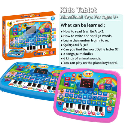 Multifunction Early Education Letters Numbers Music Toy