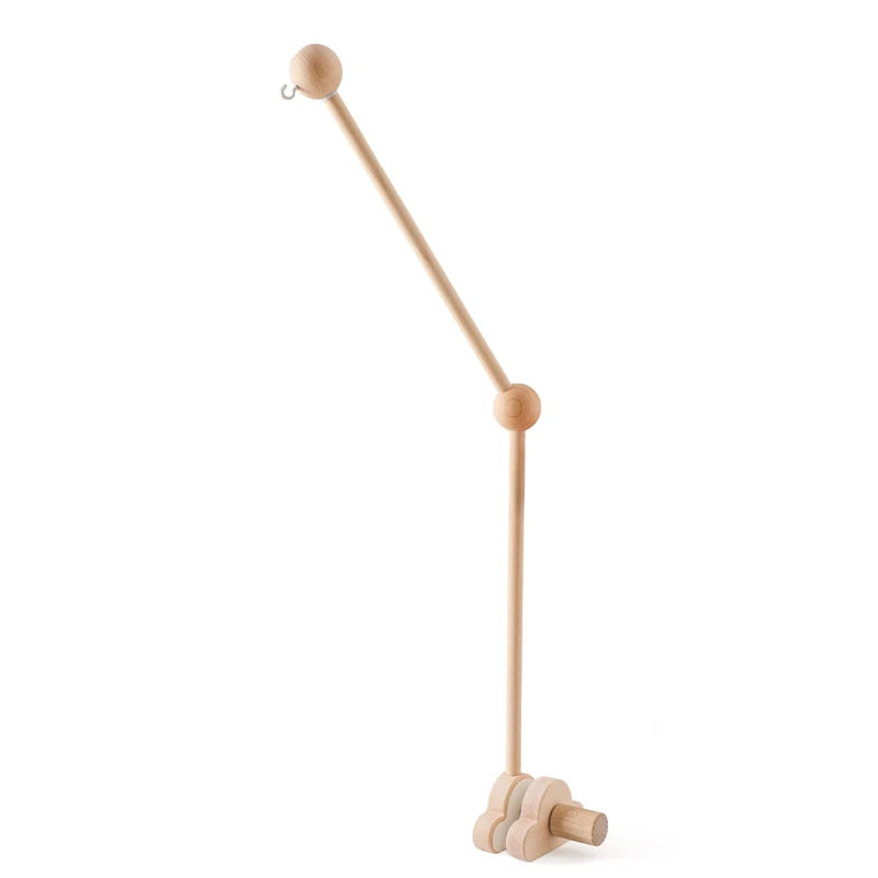 Baby Wooden Crib Mobile Music Bell Hanging Toy