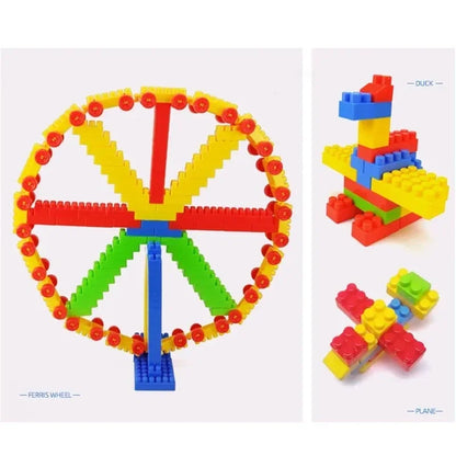 130pcs Large Particles of Building Block Toys Assembled Toys