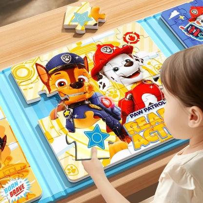 Paw Patrol Magnetic Puzzle Educational Kids Toy
