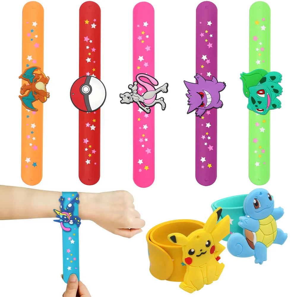 Pokémon Slap Bracelet Pikachu Kids Wristband Toy