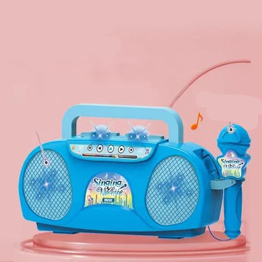 Singing Microphone Machine Kids Portable Karaoke Music