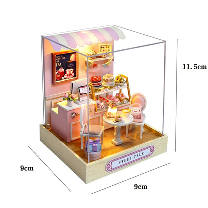 Kitten Mini Doll House 3D Puzzle Building Kit