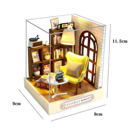 Kitten Mini Doll House 3D Puzzle Building Kit