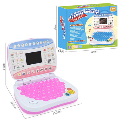 English Learning Machine Laptop Computer Toys Child Electronic