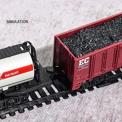 Classical Railway Freight Train Toy Electric Christmas Train