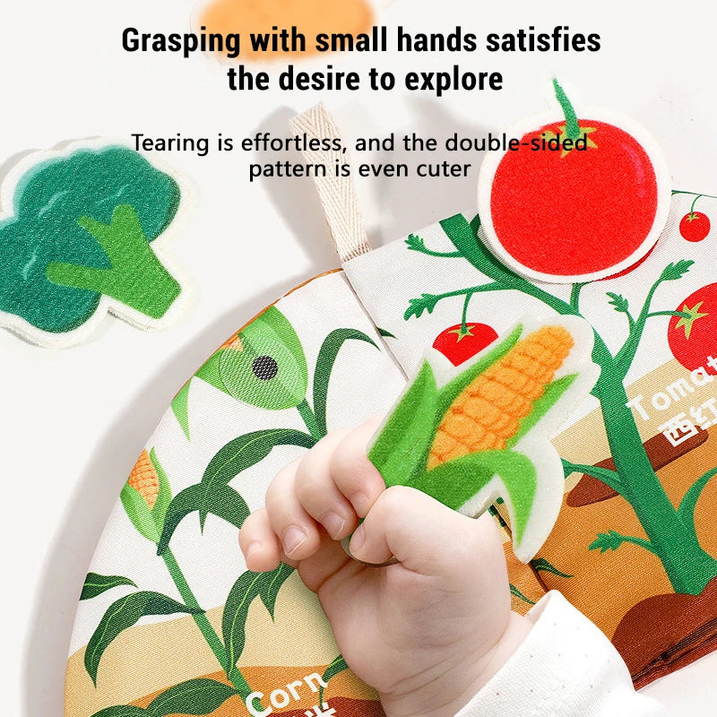 Baby Soft Cloth Books Early Learning Quiet Toy